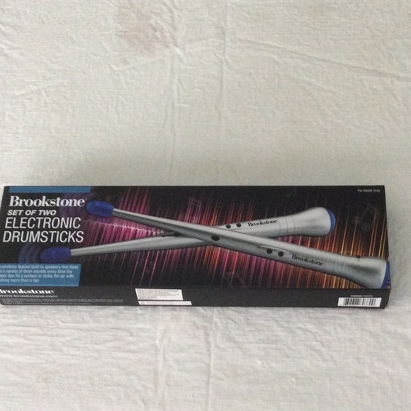 kids Electronic Drumsticks Set of Two by Brookstone New - Picture 1 of 4